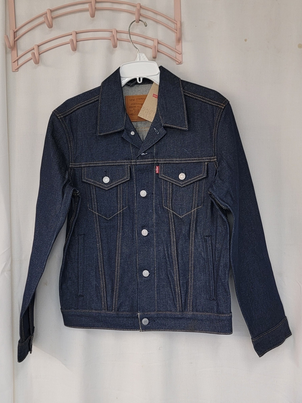 Levi's Dark Indigo Denim Trucker Jacket - Men's